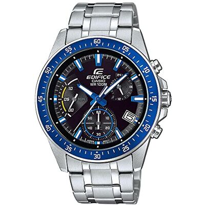 Casio Edifice EFV-540D Montre pour homme, Noir/bleu., Bracelet Casio Edifice EFV-540D Montre pour homme, Noir/bleu., Bracelet
