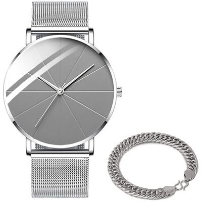 INGRAX Montres 2022 Minimaliste Hommes Mode Montres Simple Hommes Affaires Ultra Mince en Acier Inoxydable Maille Ceinture Montre à Quartz INGRAX Montres 2022 Minimaliste Hommes Mode Montres Simple Hommes Affaires Ultra Mince en Acier Inoxydable Maille Ceinture Montre à Quartz