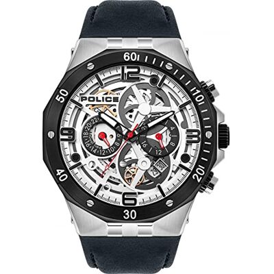 Police Montre Rizal pour homme PL.16065JSTB/04, sangle Police Montre Rizal pour homme PL.16065JSTB/04, sangle