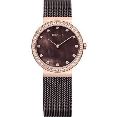 BERING Femmes Analogique Quartz Classic Collection Montre avec Bracelet en Acier Inoxydable & Verre Saphir 10729-262 BERING Femmes Analogique Quartz Classic Collection Montre avec Bracelet en Acier Inoxydable & Verre Saphir 10729-262