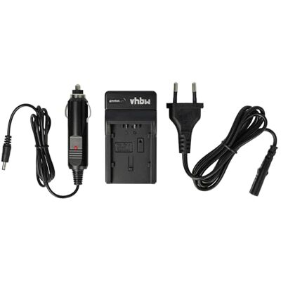 vhbw Chargeur de Batterie Compatible avec Panasonic DMC-L10, GS120, GS140, GS150, GS17, GS180 Batterie Appareil Photo Digital, DSLR, Action cam vhbw Chargeur de Batterie Compatible avec Panasonic DMC-L10, GS120, GS140, GS150, GS17, GS180 Batterie Appareil Photo Digital, DSLR, Action cam
