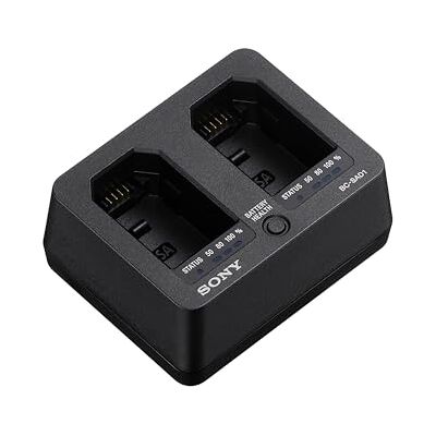 Sony BC-SAD1 Chargeur double pour batterie NP-SA100 (compatible avec la batterie NP-SA100 pour le Alpha 7R VI) Sony BC-SAD1 Chargeur double pour batterie NP-SA100 (compatible avec la batterie NP-SA100 pour le Alpha 7R VI)