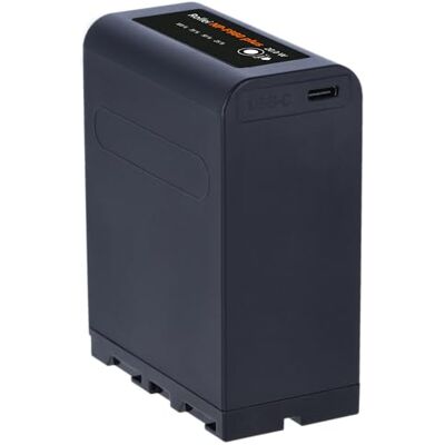 Rollei Batterie NP-F980 Plus Batterie de rechange puissante pour caméras vidéo et plus, source d'énergie durable, haute capacité, performance fiable, batterie lithium-ion Rollei Batterie NP-F980 Plus Batterie de rechange puissante pour caméras vidéo et plus, source d'énergie durable, haute capacité, performance fiable, batterie lithium-ion