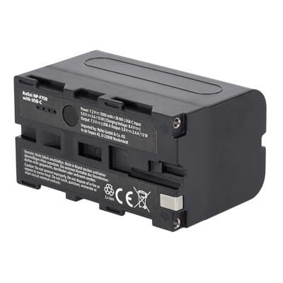 Rollei NP-F750 avec USB-C Rollei NP-F750 avec USB-C