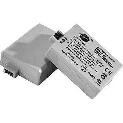 DSTE 2pcs LP-E5 Batterie Compatible avec Canon EOS 450D, 500D, 1000D DSTE 2pcs LP-E5 Batterie Compatible avec Canon EOS 450D, 500D, 1000D