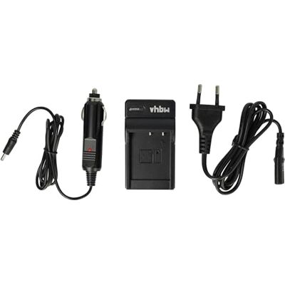vhbw Kit de Recharge et Adaptateur Allume Cigare Compatible avec CASIO NP-130 vhbw Kit de Recharge et Adaptateur Allume Cigare Compatible avec CASIO NP-130