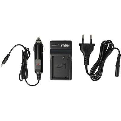 vhbw Chargeur de Batterie Compatible avec Sigma DP2 Quattro, DP3Q, DP3 Quattro, FP caméra, DSLR, Action-cam Chargeur + Adaptateur Allume-Cigare vhbw Chargeur de Batterie Compatible avec Sigma DP2 Quattro, DP3Q, DP3 Quattro, FP caméra, DSLR, Action-cam Chargeur + Adaptateur Allume-Cigare