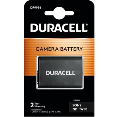 Duracell NP-FW50 Batterie pour appareil photo numérique Sony Duracell NP-FW50 Batterie pour appareil photo numérique Sony