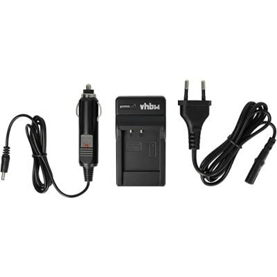 Chargeur de Batterie pour Caméra vhbw - ZUP120, T1200, HD-TD910 Chargeur de Batterie pour Caméra vhbw - ZUP120, T1200, HD-TD910