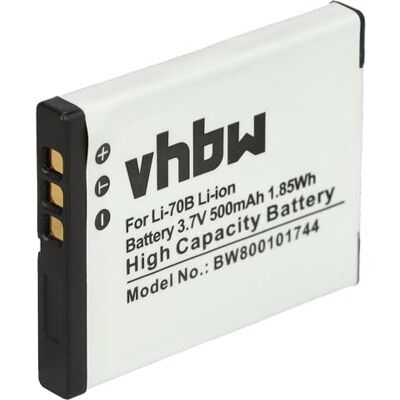 vhbw Batterie Li-ION pour Appareil Photo Olympus FE4020, FE-4020, FE4040, FE-4040, X940, X-940, remplace Le modèle Li-70B, Li70B vhbw Batterie Li-ION pour Appareil Photo Olympus FE4020, FE-4020, FE4040, FE-4040, X940, X-940, remplace Le modèle Li-70B, Li70B