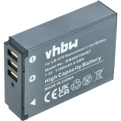 vhbw Batterie Compatible avec Kodak Pixpro S-1, AZ652, AZ651 Astro Zoom, AZ651, S1, AZ901 Appareil Photo (1150mAh, 7,4V, Li-ION) vhbw Batterie Compatible avec Kodak Pixpro S-1, AZ652, AZ651 Astro Zoom, AZ651, S1, AZ901 Appareil Photo (1150mAh, 7,4V, Li-ION)