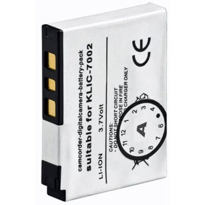 AccuCell Batterie adaptée pour Kodak KLIC-7001 7002, EasyShare V530 AccuCell Batterie adaptée pour Kodak KLIC-7001 7002, EasyShare V530