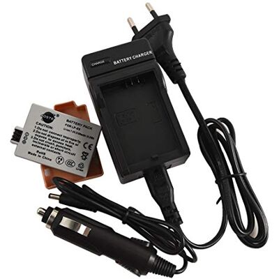 DSTE LP-E5 Batterie et chargeur compatible avec Canon LPE5 EOS 450D 500D 1000D Kiss F X2 X3 Rebel XS XSi T1i DSTE LP-E5 Batterie et chargeur compatible avec Canon LPE5 EOS 450D 500D 1000D Kiss F X2 X3 Rebel XS XSi T1i