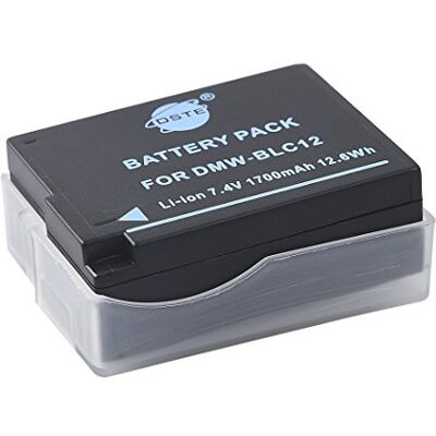 DSTE DMW-BLC12 Batterie pour Panasonic DMC-G5 DMC-GH2 DMC-FZ200 DMC-FZ1000 DSTE DMW-BLC12 Batterie pour Panasonic DMC-G5 DMC-GH2 DMC-FZ200 DMC-FZ1000