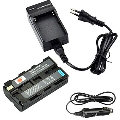 DSTE NP-F550 Batterie et Chargeur Compatible avec Sony CCD-SC5/E CCD-SC65 CCD-SC7 CCD-SC8/E CCD-SC9 DSTE NP-F550 Batterie et Chargeur Compatible avec Sony CCD-SC5/E CCD-SC65 CCD-SC7 CCD-SC8/E CCD-SC9