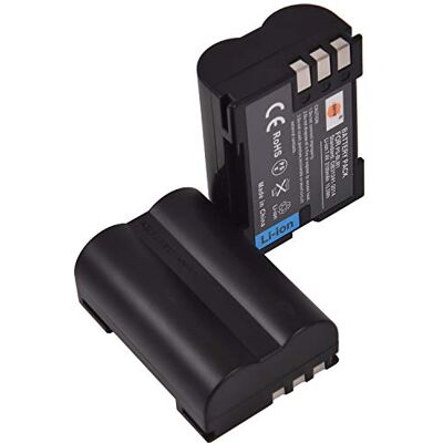 DSTE 2PCS BLM-1 PS-BLM1 Batterie Compatible avec Olympus C-5060, C-7070, C-8080, E-1, E-3, E-30, E-520, E-300, E-330, E-500, E-510 DSTE 2PCS BLM-1 PS-BLM1 Batterie Compatible avec Olympus C-5060, C-7070, C-8080, E-1, E-3, E-30, E-520, E-300, E-330, E-500, E-510