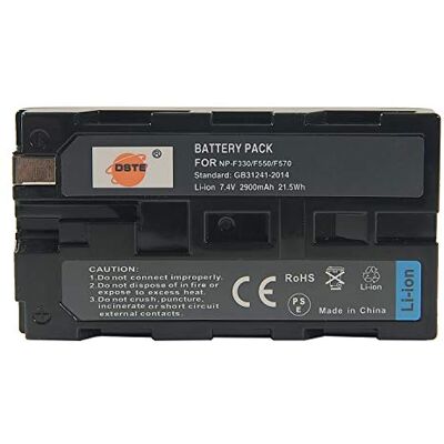DSTE Batterie Sony NP-F550, NP-F330, NP-F530, NP-F570 DSTE Batterie Sony NP-F550, NP-F330, NP-F530, NP-F570