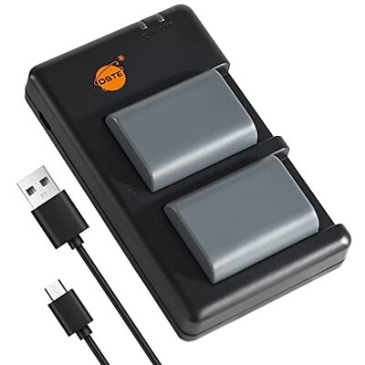 DSTE 2PCS NB-2LH NB-2L(1900mAh/7.4V) Batterie Chargeur Compatible pour Canon Optura 500,PowerShot G9, EOS 350D, 400D DSTE 2PCS NB-2LH NB-2L(1900mAh/7.4V) Batterie Chargeur Compatible pour Canon Optura 500,PowerShot G9, EOS 350D, 400D