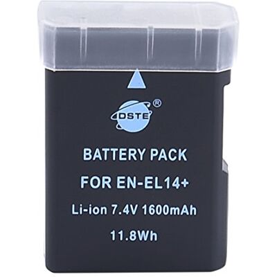 DSTE EN-El14 ENEL14 Batterie Pour Nikon Coolpix P7000, Coolpix P7100, Coolpix P7700, Df, D3100, D3200, D5100, D5200, D5300 DSTE EN-El14 ENEL14 Batterie Pour Nikon Coolpix P7000, Coolpix P7100, Coolpix P7700, Df, D3100, D3200, D5100, D5200, D5300