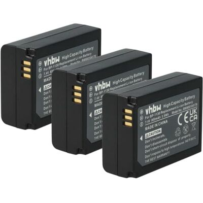 vhbw 3 x Batteries Set 800mAh pour Appareil Photo Samsung NX500 comme ED-BP1130, BP1130, BP-1130 vhbw 3 x Batteries Set 800mAh pour Appareil Photo Samsung NX500 comme ED-BP1130, BP1130, BP-1130