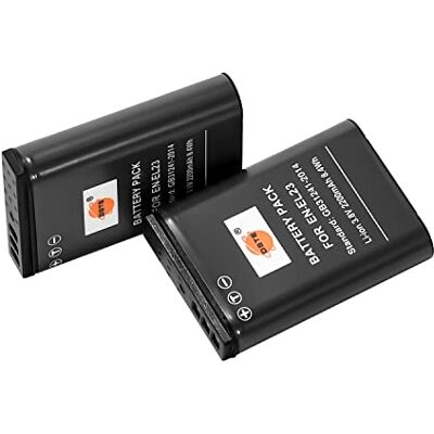 DSTE 2PCS EN-EL23 Batterie compatible avec Nikon Coolpix P600, P610, S810c, P900, P900S DSTE 2PCS EN-EL23 Batterie compatible avec Nikon Coolpix P600, P610, S810c, P900, P900S