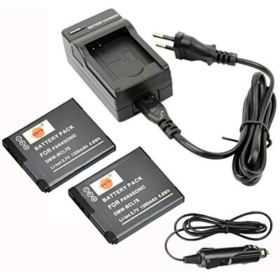 DSTE 2PCS DMW-BCL7 Batterie et Chargeur compatible avec Panasonic Lumix DMC-F5 DMC-FH10 DMC-FS50 DMC-SZ3 DMC-SZ3GK DMC-SZ9 DMC-XS1 DSTE 2PCS DMW-BCL7 Batterie et Chargeur compatible avec Panasonic Lumix DMC-F5 DMC-FH10 DMC-FS50 DMC-SZ3 DMC-SZ3GK DMC-SZ9 DMC-XS1