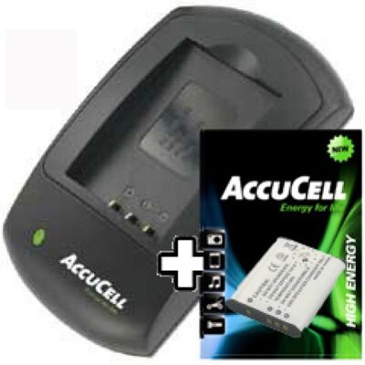 AccuCell Chargeur et Batterie pour de type Sony NP-BK1 pas origina AccuCell Chargeur et Batterie pour de type Sony NP-BK1 pas origina