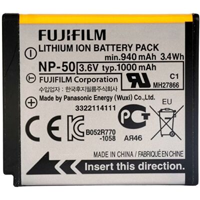 Fujifilm Batterie NP 50 Pour X10 et X20 Fujifilm Batterie NP 50 Pour X10 et X20