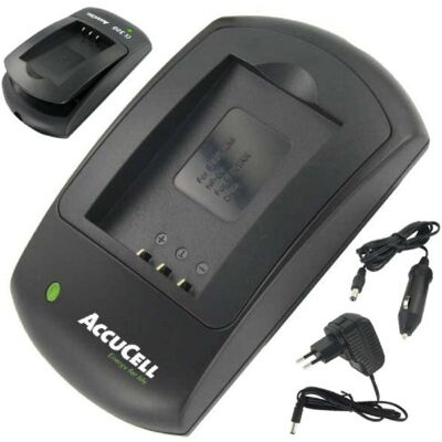 AccuCell Chargeur rapide compatible avec la batterie Olympus Li-90B Li-92B AccuCell Chargeur rapide compatible avec la batterie Olympus Li-90B Li-92B