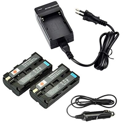 DSTE 2PCS NP-F550 Batterie et Chargeur Compatible avec Sony CCD-RV200 CCD-SC55 CCD-SC65 CCD-SC7 CCD-SC9 DSTE 2PCS NP-F550 Batterie et Chargeur Compatible avec Sony CCD-RV200 CCD-SC55 CCD-SC65 CCD-SC7 CCD-SC9