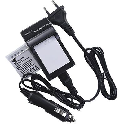 DSTE 2PCS EN-EL8 Batterie & Chargeur Compatible avec Nikon Coolpix S1, S2, S3, S5, S9, S50, S51, S52 DSTE 2PCS EN-EL8 Batterie & Chargeur Compatible avec Nikon Coolpix S1, S2, S3, S5, S9, S50, S51, S52