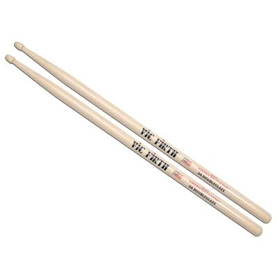 Vic Firth American Classic 5ADG Double Glaze Baguettes, Double Couche de Finition en Laque, Bout en Bois Vic Firth American Classic 5ADG Double Glaze Baguettes, Double Couche de Finition en Laque, Bout en Bois