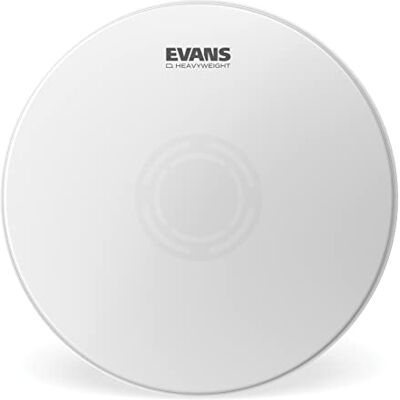EVANS Peau de caisse claire à revêtement lourd – Peau de caisse claire revêtue – Point inversé pour plus de durabilité, mise au point, attaque – 2 Plies de film – 30,5 cm EVANS Peau de caisse claire à revêtement lourd – Peau de caisse claire revêtue – Point inversé pour plus de durabilité, mise au point, attaque – 2 Plies de film – 30,5 cm