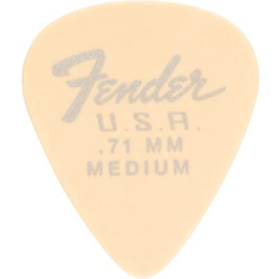 Fender ® DURA-TONE® DELRIN PICK 351-SHAPE Lot de 12 médiators Delrin Forme 351 Medium (0.71) Lot de 12 Couleur : blanc Olympique Fender ® DURA-TONE® DELRIN PICK 351-SHAPE Lot de 12 médiators Delrin Forme 351 Medium (0.71) Lot de 12 Couleur : blanc Olympique
