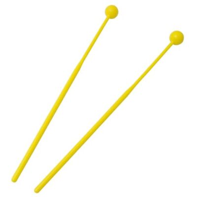 Tiger Plastique Tête fouets pour glockenspiel, Xylophone et Métallophone Tiger Plastique Tête fouets pour glockenspiel, Xylophone et Métallophone