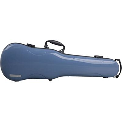 GEWA AIR 1.7 Etuis de forme violon bleu brillant, Fabriqué en Allemagne, avec poignée latérale GEWA AIR 1.7 Etuis de forme violon bleu brillant, Fabriqué en Allemagne, avec poignée latérale