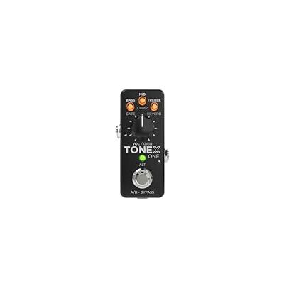 IK Multimedia Tonex One AI MultiFX Micro-pédale : modélisez n'importe quel ampli de guitare électrique, pédale de guitare, pédale de distorsion, pédale d'overdrive ou autres effets de guitare IK Multimedia Tonex One AI MultiFX Micro-pédale : modélisez n'importe quel ampli de guitare électrique, pédale de guitare, pédale de distorsion, pédale d'overdrive ou autres effets de guitare