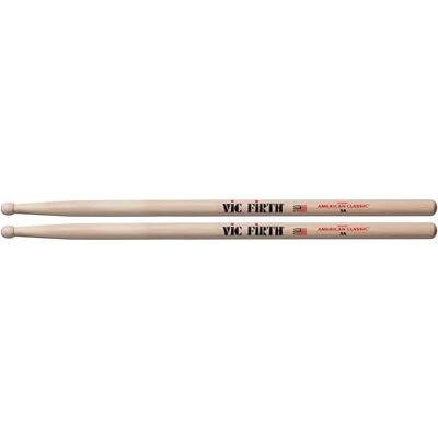 Vic Firth American Classic 3A Baguettes, Caryer Américain, Bout en Bois Vic Firth American Classic 3A Baguettes, Caryer Américain, Bout en Bois