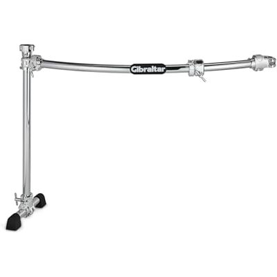 Gibraltar Système de rack Extension de rack pour batterie Chrome Series II GDR050C-CHR 1 barre de rack courbée de 40« 1 pied de 30 » avec adaptateur pour cymbale Pied de 12 Gibraltar Système de rack Extension de rack pour batterie Chrome Series II GDR050C-CHR 1 barre de rack courbée de 40« 1 pied de 30 » avec adaptateur pour cymbale Pied de 12