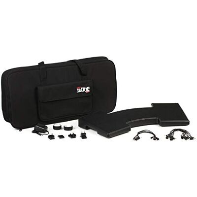 Gator Boîtier pédalier en PVC 28,5" x 11" + alimentation 72,4 x 28 cm Gator Boîtier pédalier en PVC 28,5" x 11" + alimentation 72,4 x 28 cm
