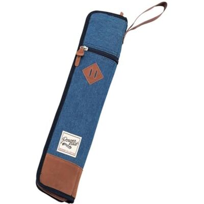 TAMA TSB12DBL Housse POWERPAD Designer Collection pour baguettes, Bleu Denim TAMA TSB12DBL Housse POWERPAD Designer Collection pour baguettes, Bleu Denim
