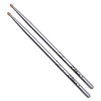Zildjian Baguette Batterie Z5ACS 5A chroma silver Zildjian Baguette Batterie Z5ACS 5A chroma silver