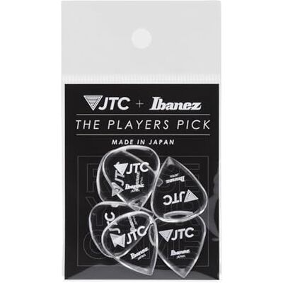 Ibanez PJTC1 Lot de 6 Jam Track Central The Players médiators, 2.5mm Ibanez PJTC1 Lot de 6 Jam Track Central The Players médiators, 2.5mm