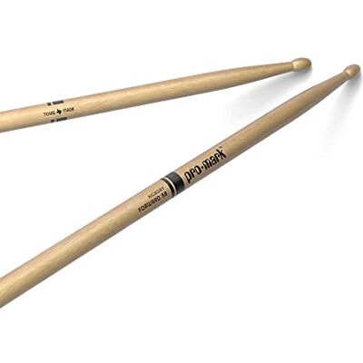 ProMark Baguettes en Hickory 5B, olive en bois ProMark Baguettes en Hickory 5B, olive en bois