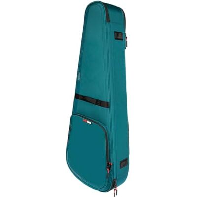 Gator Cases ICON Series Premium Sac de concert résistant aux intempéries pour guitares de style semi-creux, bleu, Acoustique Gator Cases ICON Series Premium Sac de concert résistant aux intempéries pour guitares de style semi-creux, bleu, Acoustique