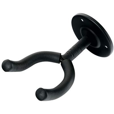 Classic Cantabile support pour guitare mural (noir) Classic Cantabile support pour guitare mural (noir)