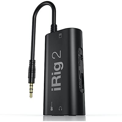 IK Multimedia iRig2 Interface de modelisation Noir IK Multimedia iRig2 Interface de modelisation Noir