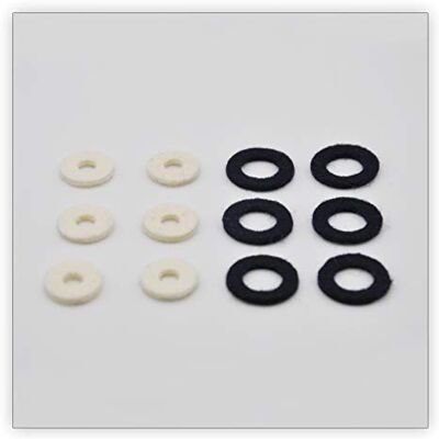 soundman 12 Feutres ® pour Trompette/Cornet (6 feutres noirs + 6 feutres blancs) réparation maintenance soundman 12 Feutres ® pour Trompette/Cornet (6 feutres noirs + 6 feutres blancs) réparation maintenance