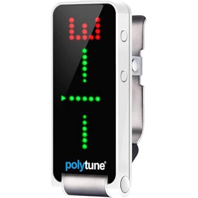 TC Electronic PolyTune Clip tuner on a clip TC Electronic PolyTune Clip tuner on a clip