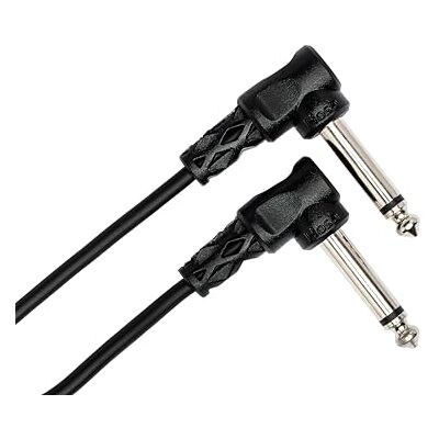 Hosa CFS-106 Câble moulé de Guitare Noir Hosa CFS-106 Câble moulé de Guitare Noir